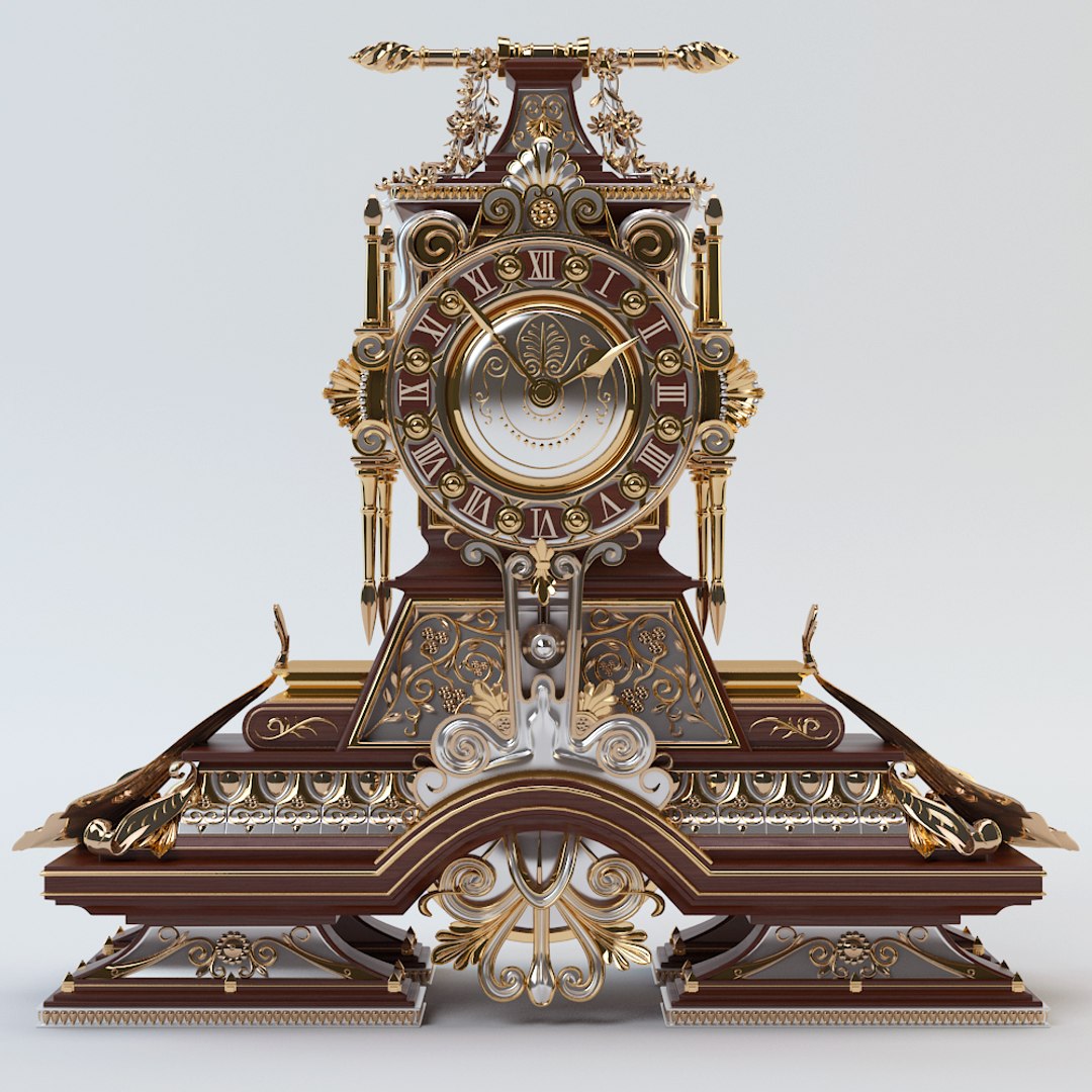 obj modeled https://p.turbosquid.com/ts-thumb/KD/jQ8WNa/sVJXIZGO/clock_render_01/jpg/1410125793/1920x1080/fit_q87/8768ae7667b26f4b5ecedf86fad32cc18279608f/clock_render_01.jpg