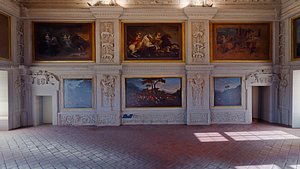 Sala Diana Venaria reale model