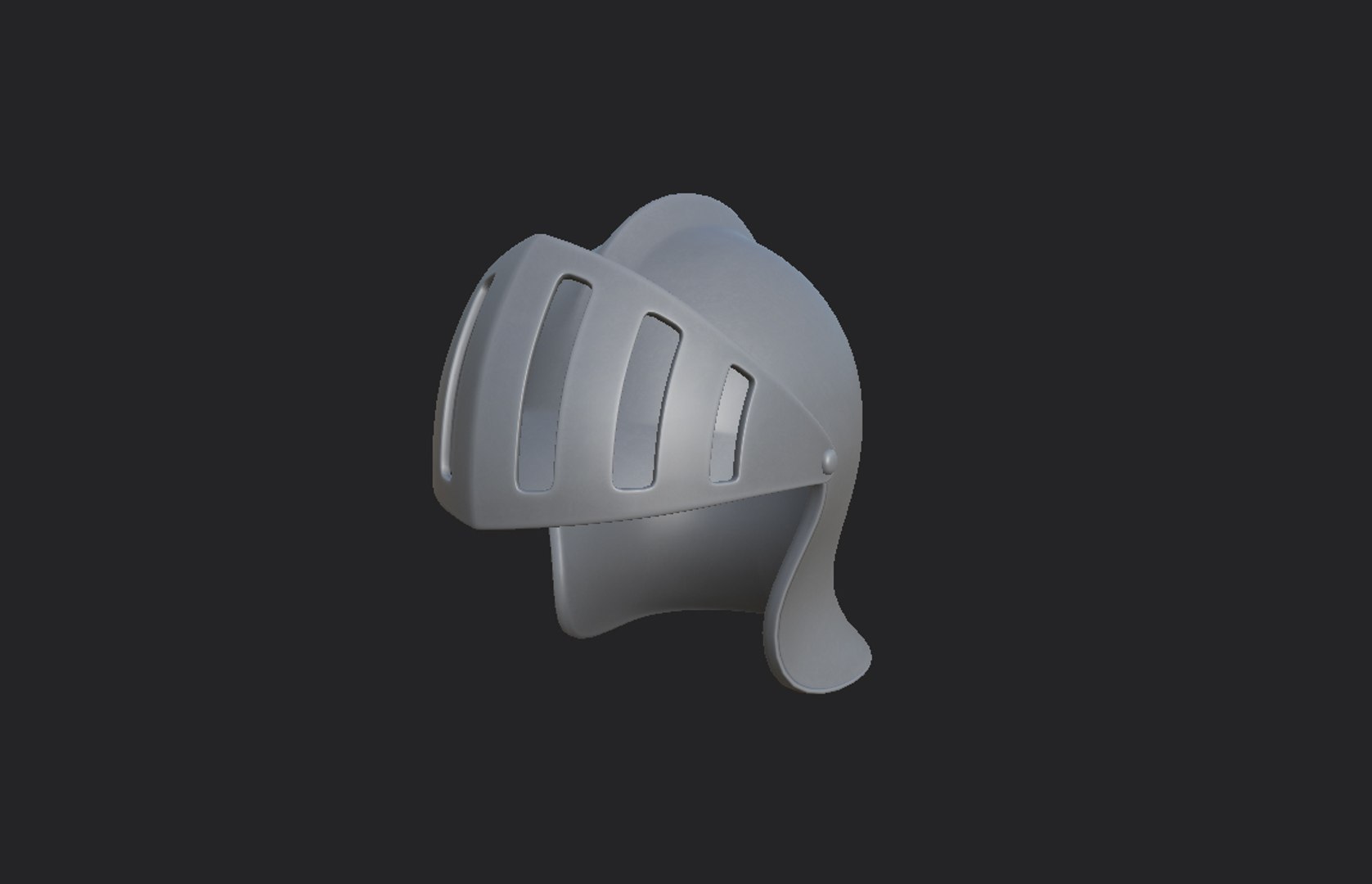 3D Knight Helmet Model - TurboSquid 1621306