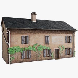 Farmer House Low Poly PBR