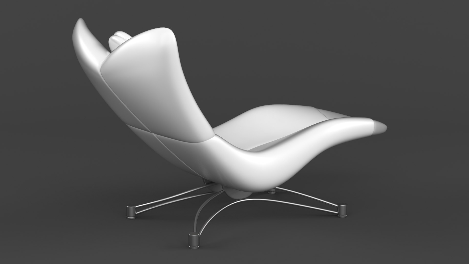 Chaise Lounge 3D Model TurboSquid 2003345