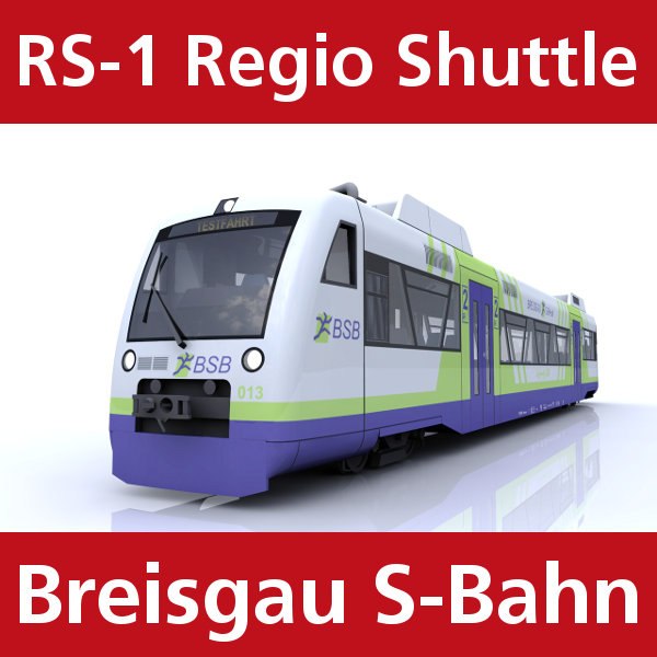 Modelo 3d RS-1 Regio Shuttle - Breisgau S-Bahn - TurboSquid 720383