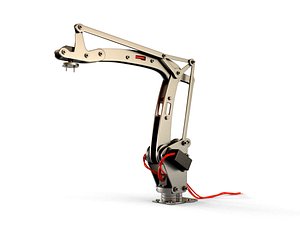 3d robot bot industrial