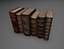 Sammlung alter Bücher