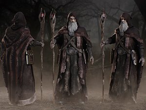 Wizard 3D model