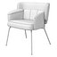 IKEA BINGSTA Fauteuil Vissle gris foncé noir