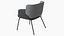 IKEA BINGSTA Fauteuil Vissle gris foncé noir