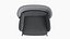 IKEA BINGSTA Fauteuil Vissle gris foncé noir