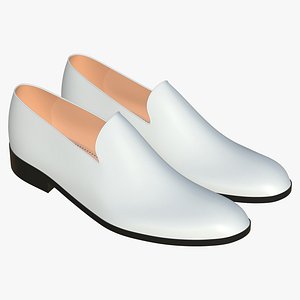 White Leather Shoes