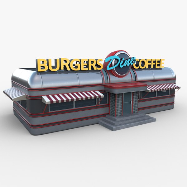 Vintage Diner Game Ready model