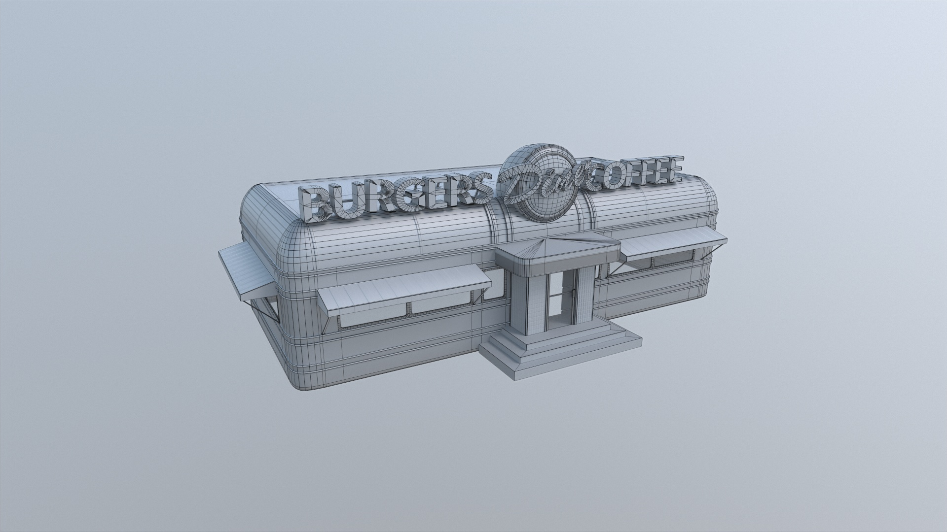 Vintage Diner Game Ready model https://p.turbosquid.com/ts-thumb/KE/F98T4D/y7/wireframe/jpg/1649077988/1920x1080/turn_fit_q99/a1320fac60aaaa628a0db391448028694534fb70/wireframe-1.jpg