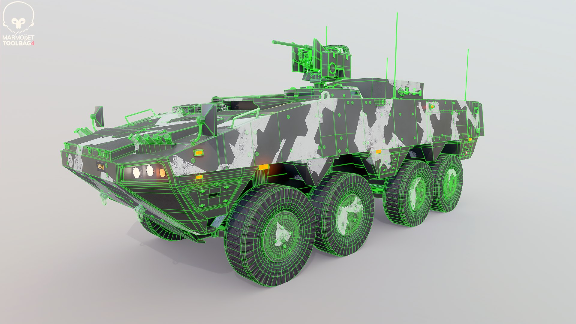 3D Swedish Patgb 360 AMV 8x8 Armored Vehicle XA-360 Winter Camo https://p.turbosquid.com/ts-thumb/KE/I4TVev/Jf/pag360winter_wire/png/1790024516/1920x1080/fit_q87/94c4474731f45cd74f07f877ad05731fa1eb5ab8/pag360winter_wire.jpg