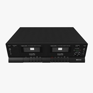 cassette player recorder c4d