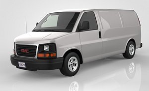 GMC Savana Cargo Van 3D model