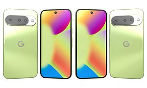 Google Pixel 10 Lemongrass 3D model