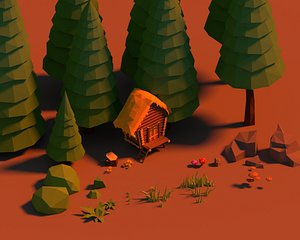 Lowpoly Forest Pack