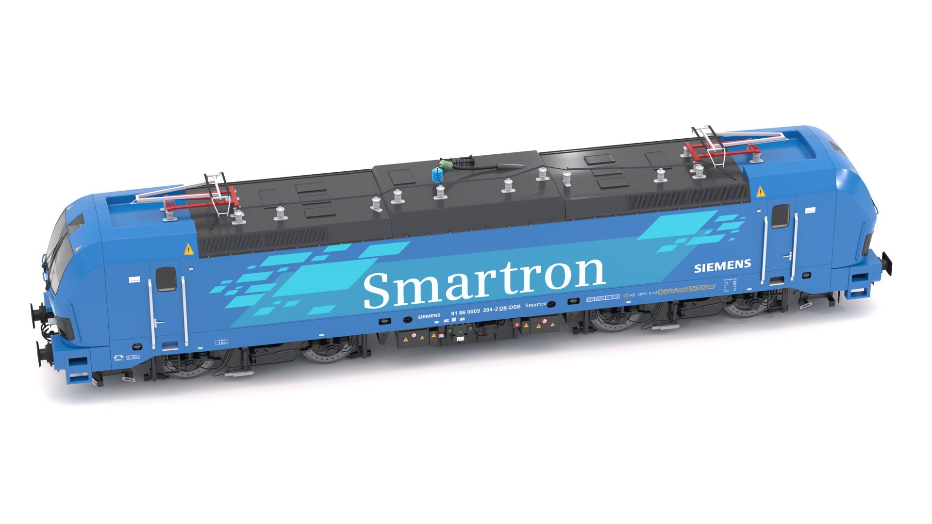Siemens Smartron Electric Locomotive 3D - TurboSquid 2149181