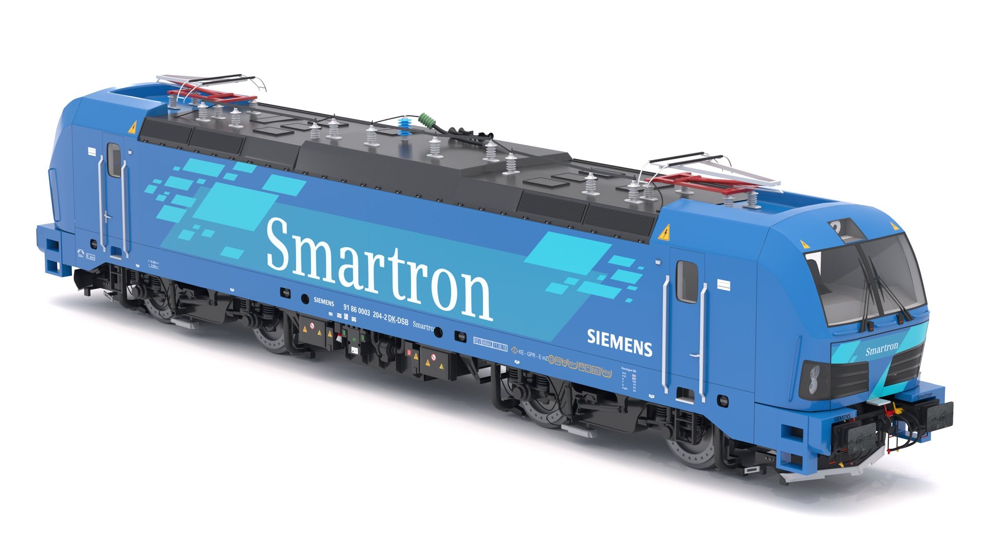 Siemens Smartron Electric Locomotive 3D - TurboSquid 2149181