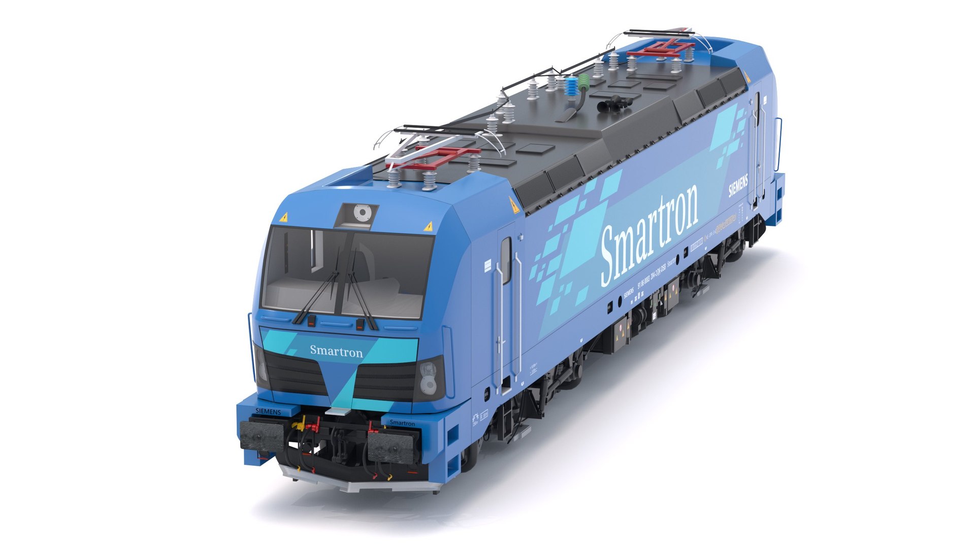 Siemens Smartron Electric Locomotive 3D - TurboSquid 2149181