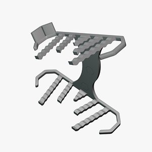 Wall Mount Shoe Display V3