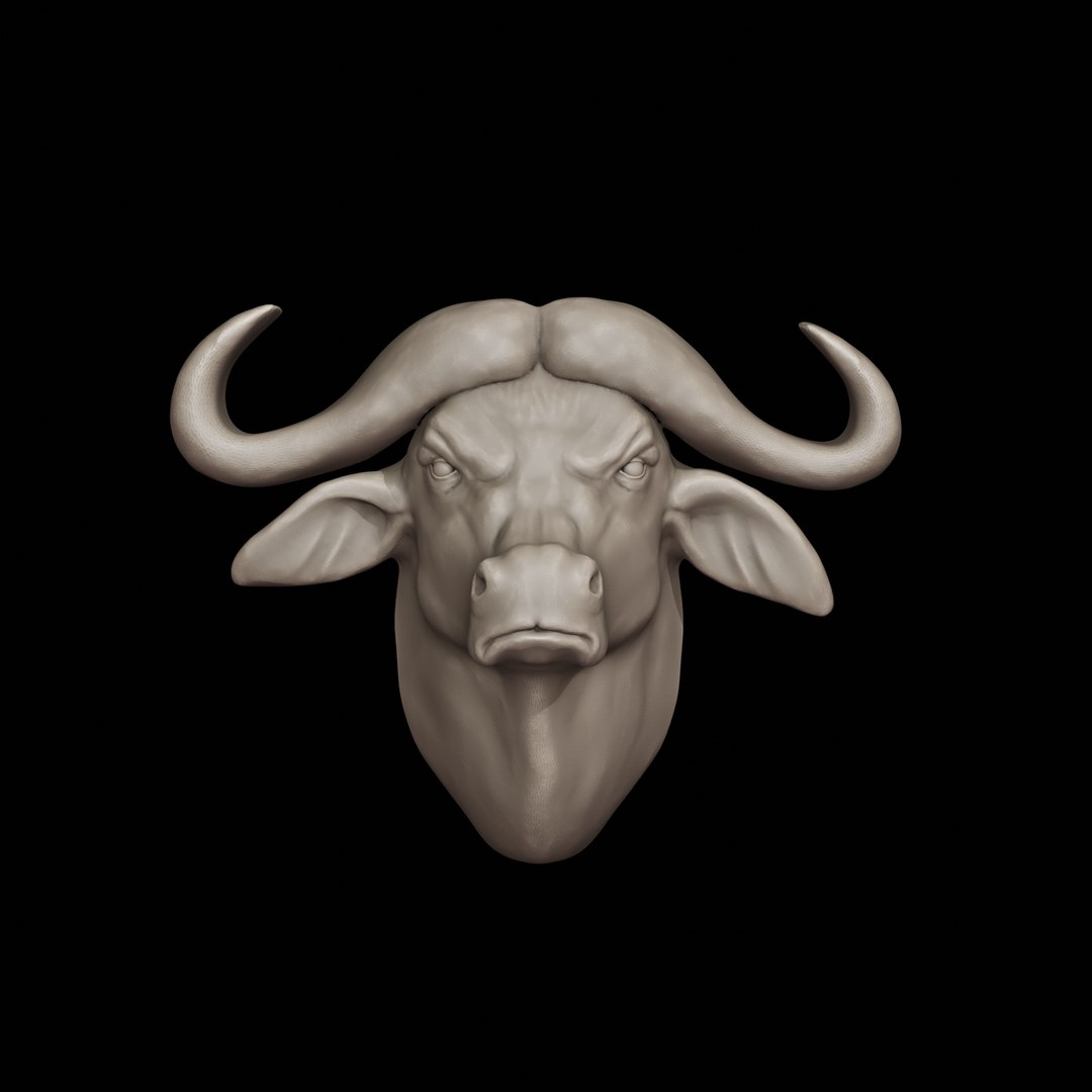 Buffalo Decor 3D - TurboSquid 1832503