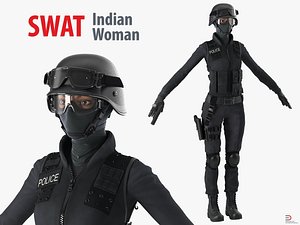 SWAT Indian Woman