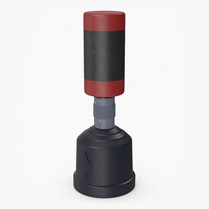 standing punching bag 3D model