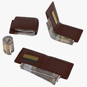 India 500 Rupee Wallet Money Purse
