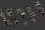 3D tools pack assets sets model