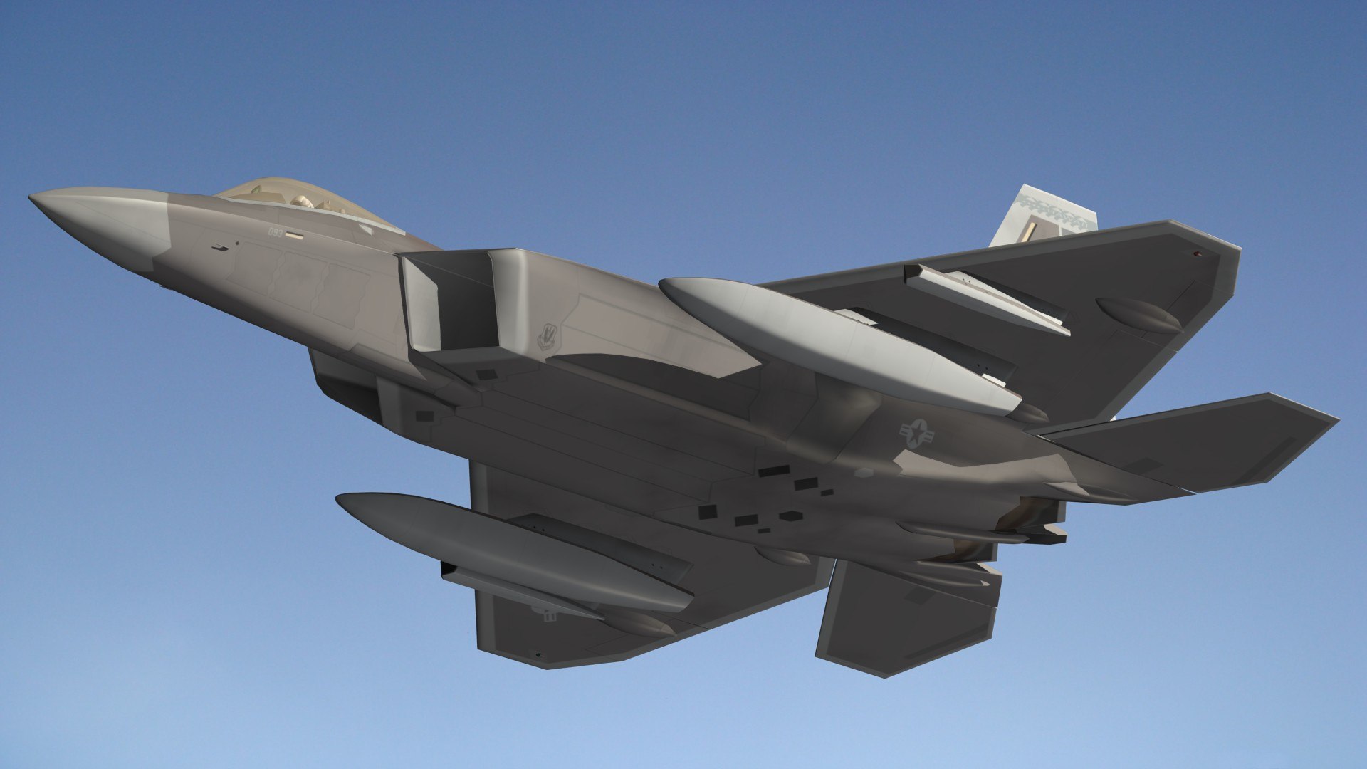 F22 Raptor Upgrade 3D Model - TurboSquid 2211595