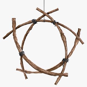 3D Witchcraft Occult Totem Symbol