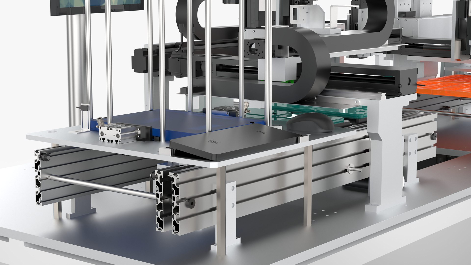Automatic Mobile Phone Film Fingerprint Recognition Assembly Machine ...