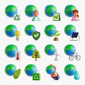 3D Earth 3D Collection