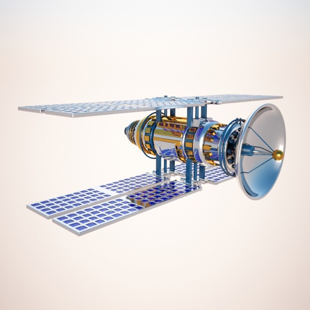 Satellite 3d Model