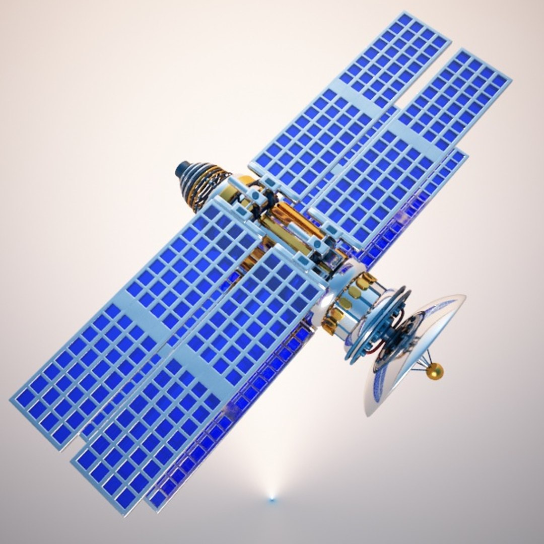 Satellite 3d Model