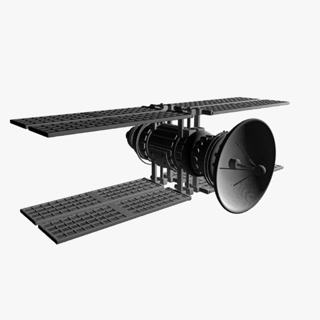 Satellite 3d Model