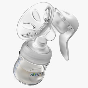 Philips Avent Manual Breast Pump with Milk