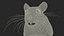 Syrian Hamster Black Rigged