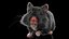 Syrian Hamster Black Rigged