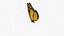 Schmetterling mit fliegender Animation
