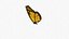 Schmetterling mit fliegender Animation