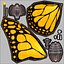 Schmetterling mit fliegender Animation