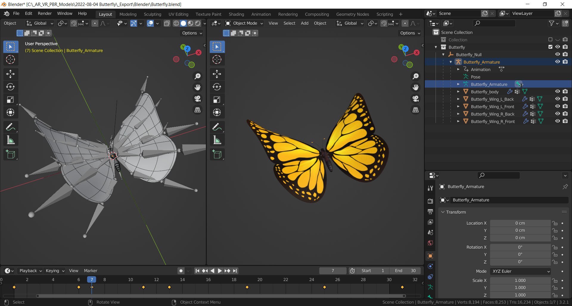 Butterfly with Flying Animation 3D https://p.turbosquid.com/ts-thumb/KE/tl5r3a/ay/butterflyblender001/jpg/1659785273/1920x1080/fit_q87/a606aa6d471aeb4c0950c79fad6ac68e4bdea35d/butterflyblender001.jpg