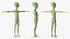 Cartoon Alien truccato per Cinema 4D