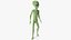 Cartoon Alien truccato per Cinema 4D