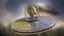 Cartoon Alien truccato per Cinema 4D