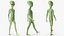 Cartoon Alien truccato per Cinema 4D