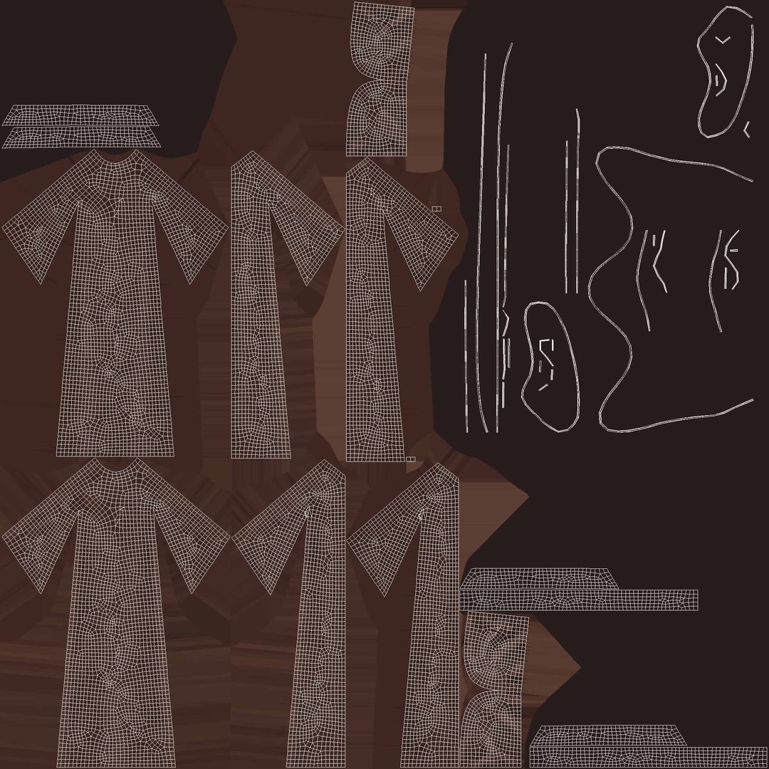 3D Real Robe - TurboSquid 1394945