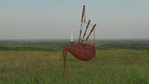 Bagpipe 3D Model 3D model