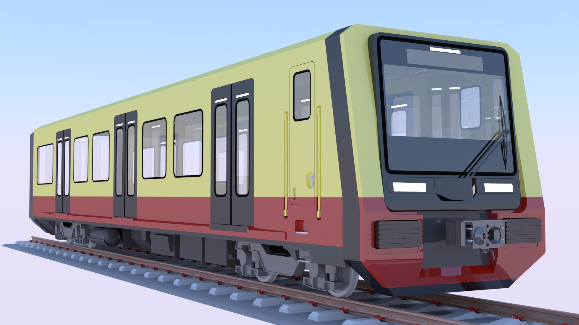 3D Model European Trams And Metro II - TurboSquid 2357435
